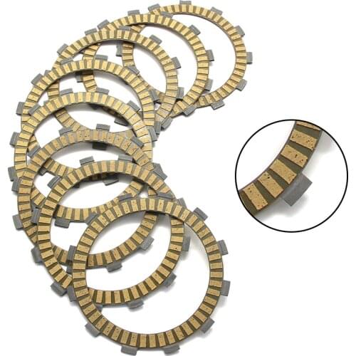 Steel Plate Disc Clutch Friction Plates For Yamaha XS1100 S/1100 XJ1100 FJ1100 XJR1200 FJ1200/1200 A XJR1300 OEM:341-16321-13 8