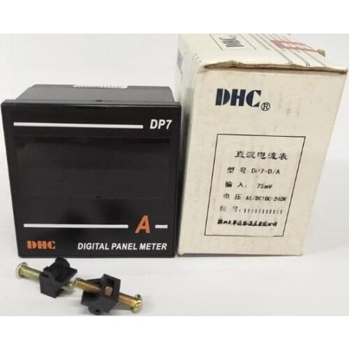 Wenzhou Dahua DP7-D / A DC 100-240V DC Voltmeter / Ammeter