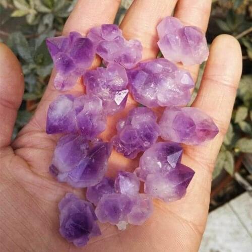 100g Raw Natural Beauty Amethyst Skeletal Quartz Point Stone Crystal