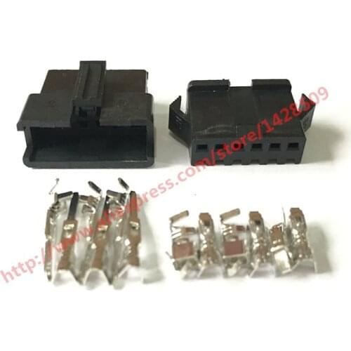 5 Sets Male And Female JST 2.54mm SM 6 Pin 6 Way Multipole Connector Plug With Terminal
