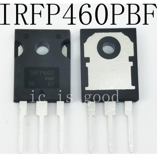5PCS 10PCS IRFP460NPBF IRFP460PBF IRFP460N IRFP460 500V 20A 280W MOSFET N-CH TO-247-3 (TO-247AC)