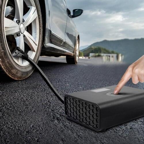 50% Hot Sales Portable Car Air Pump Electric Automatic Tire Inflator Air Compressor Pump for Vehicles