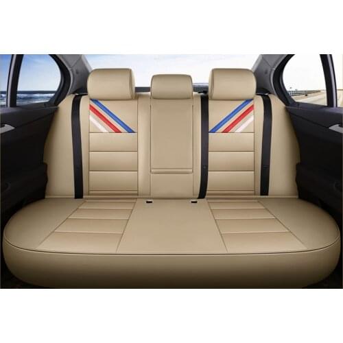 Custom cowhide car seat cover only rear seat for Jeep Grand Cherokee Renegade Cherokee Patriot Compass car Accessories styling