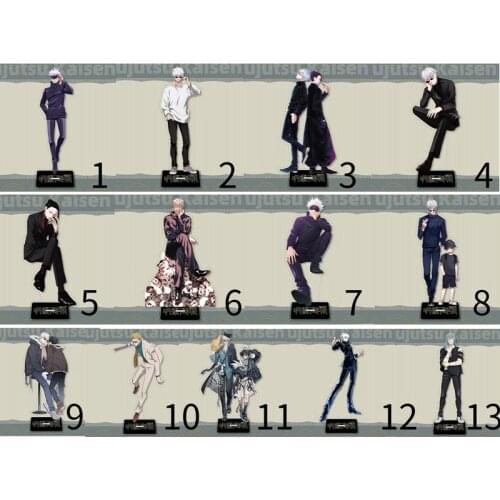 Anime Jujutsu Kaisen Figure Acrylic Stand Model Toys Yuji Itadori Action Figures Decoration Cosplay Collection Gifts