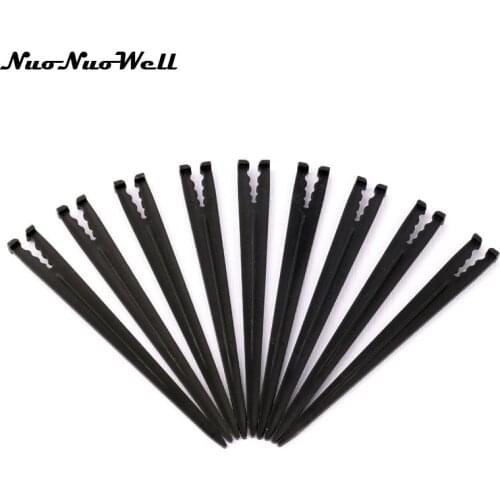 15pcs NuoNuoWell Plastic 4/7" and 3/5" Hose Tube Bracket for Garden Micro Irrigation flowerpot Lawn Watering Sprinkler fittings