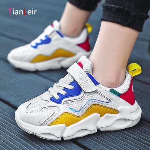 2021 Sneakers Children Sports Shoes For Boys Sneakers Girls Fashion Casual Kids Shoes Boy Running Child Shoes Chaussure Enfant