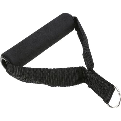 Nylon Tricep Rope Handle Cable Attachment Crossover Gym Machine V Bar Station Resistance Exercise Sport Attachment Resistance