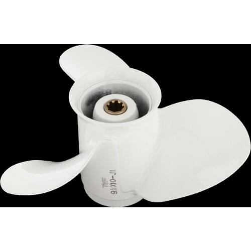 Propeller 9 1 4x10-J for Yamaha Engine 63V-45952-00-EL 3 Blades Professional