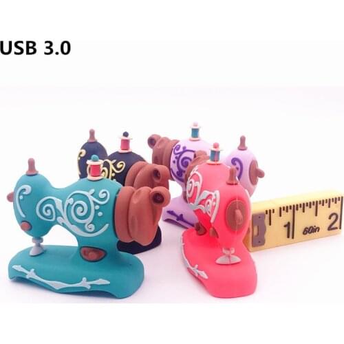 Real Capacity 3.0 Pen Drive Sewing Machine Ruler Scissors 128GB Usb Flash Drive 256GB Usb Stick 8GB 16GB 32GB 64GB Pendrive