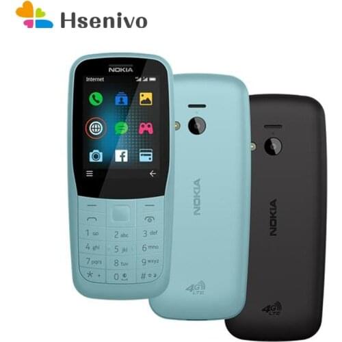Nokia 220 （2020） Refurbished-Original Unlocked 220 Dual Sim Nokia 150 4G GSM 1200mAh Unlocked Cheap Phone Free shipping