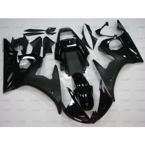 YZFR6 2003 - 2005 Body Kits YZF600 R6 04 05 Body Kits for YAMAHA YZFR6 2005 Black Fairings