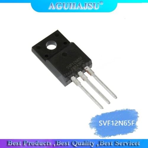 10pcs/lot SVF12N65F SVF12N65 12N65 12A / 650V TO-220F new original