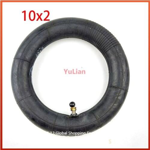 10x2 inner tyre 10*2 Inner Tube for Scooter Pram Stroller Kids Bike Schwinn Roadster Trike Tricycle Rear Wheels Bent Valve