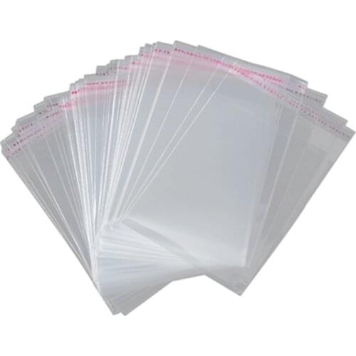 Hot 100x A3 package Bag 45x32cm Clear Resealable Plastic Self Seal Adhesive