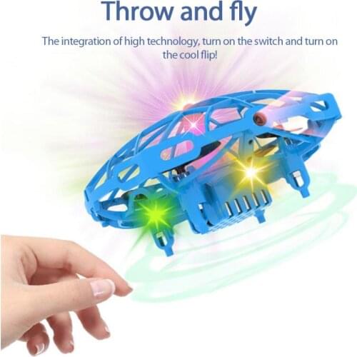 Gesture UFO Induction Airplane Floating Fixed Height Remote Control Drone Adult Children Toy RC Quadcopter For Children Gift