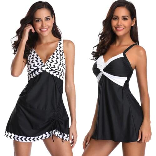 Kaisoul Black And White Swimwear