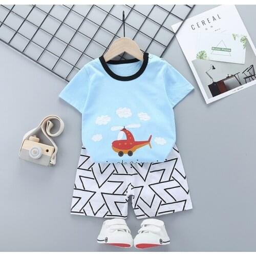 1-4Y Baby Clothing Sets Baby Boys Summer Clothes Infant Children boys Girls Tops T-shirt Outfits kids Short Sleeve Tees Tshirts