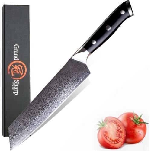 Damascus Kitchen Knives Kiritsuke Gyuto Chefs Knife 67 Layers Japanese Damascus vg10 High Carbon Steel Professional Cuisine