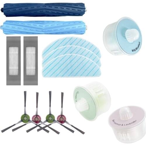 HOT！-Roll Brush Mop Filter Air Freshener Indoor Fragrance For ECOVACS DEEBOT T9 MAX T9 POWER T9 AIVI Fragrance Air Freshener