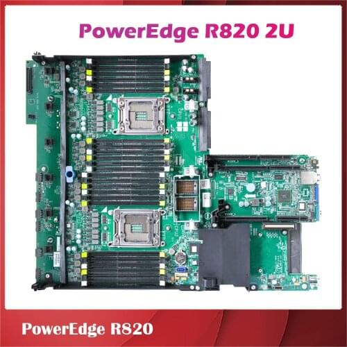 Original Server Motherboard For Dell for PowerEdge R820 2U YWR73 4K5X5 66N7P Perfect Test, Good Quality