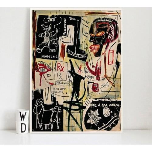 Melting Point Of Ice By Jean Michel Canvas Posters Prints Wall Art Painting Oil Decorative Picture Modern Living Room Home Decor