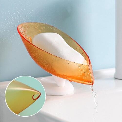 Plastic Soap Holder Soap Dish For Bathroom Quick Drain Fixed Firmly Bathroom Storage Rack Soap Container No Water Accumulation