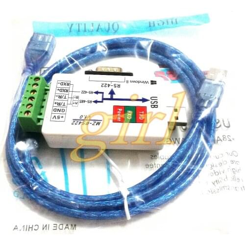 USB turn 422 USB to 485 dual one converter full duplex transmission line