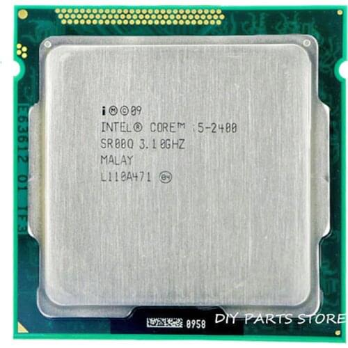 Intel Core i5 2400 i5-2400 3.1GHz/ 6MB Socket LGA 1155 CPU Processor HD 2000 Supported memory: DDR3-1066, DDR3-1333