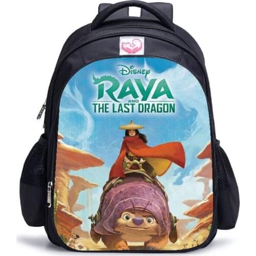 Raya The Last Dragon School Bags For Girls Boys Preschool Book Backpack Kids School Supplies Girls Bookbags Students Mochilas
