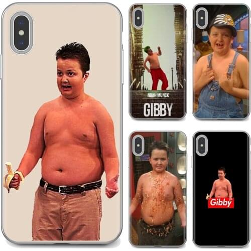 For iPhone iPod Touch 11 12 Pro 4 4S 5 5S SE 5C 6 6S 7 8 X XR XS Plus Max 2020 Amazing Silicone Phone Case Gibby From ICarly