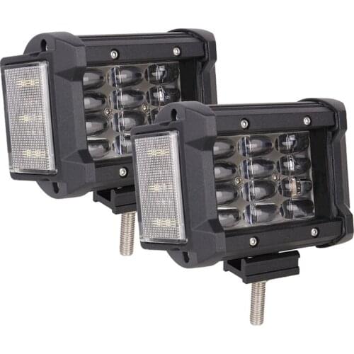 12-24V 3.5 Inch 9D 240W 24000LM LED Work LIght Side Luminous Light Car Offroad Driving Light For 4x4 Trucks Off-road 1 Pair