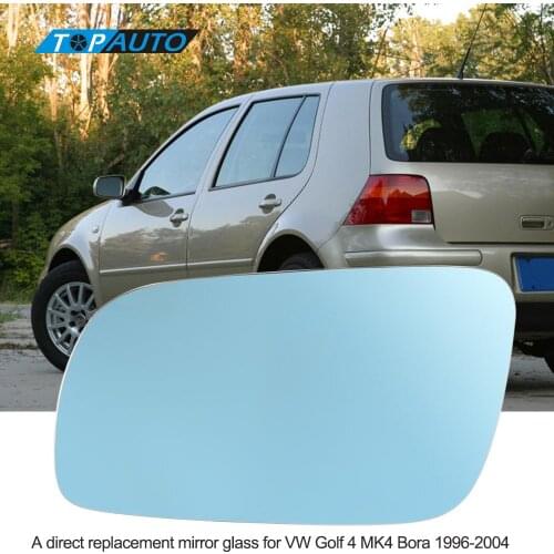 2016 New Car Mirror Car Wing Mirror Glass with Heated Function for VW Golf 4 MK4 Bora 1996-2004 Car Styling