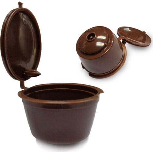 1PC Dolce Gusto Coffee Capsule Plsatic Refillable Capsules With One Scoop A Cup Of Coffee Capsule Filter Filter KC1448