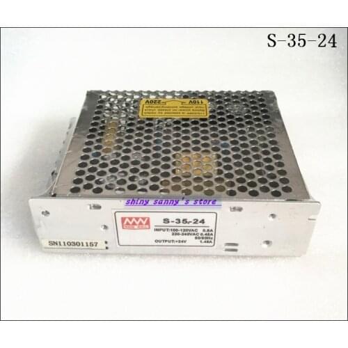 1Pcs S-35-24 35W 24V 1.45A AC to DC Converter Single Output Switching Power Supply Brand New