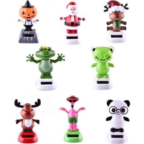 2020 Solar Energy Swinging Head Doll Automotive Interior Accessories Doll Ornaments