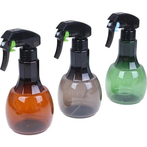 400ml Refillable Fine Mist Hairdressing Spray Bottle Atomizer Barber Empty Water Pro Salon Hairstyling Tool 3 Color