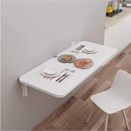 40x65 Cm Mdf Lam Oval Square Wall Mounted Folding Table