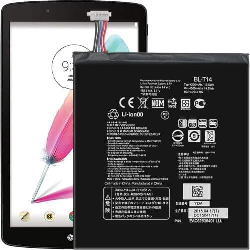 BL-T14 Battery For LG G Pad F 8.0 V496 LG-V496 Battery EAC62638401 Replacement Repair Part