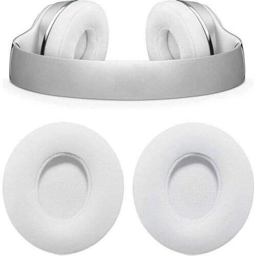 Solo 3 Ear Pads for Beats Solo Replacement Memory Foam Earpads Cushions Compatible with Solo 2 & 3 Wireless On-Ear Headphones
