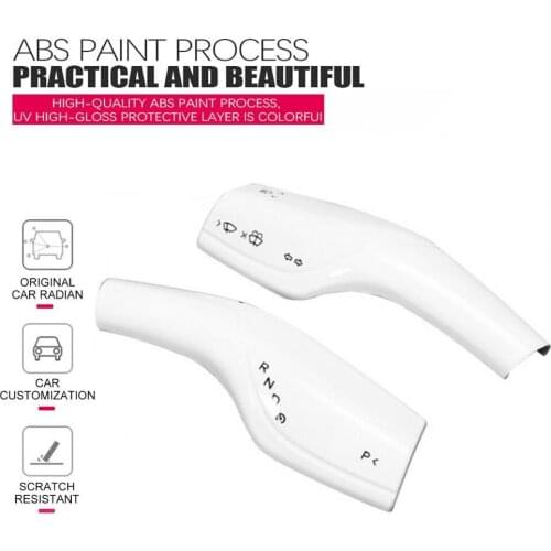 Anti-corrosive Compact Modification Wiper Rod Trim Patch for Tesla Model3/Y