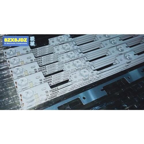 Free shipping high quality New LED lighting hook for Konka KDL39SS662U 35018339 327 mm 4 LEDs (1 LED 6V)