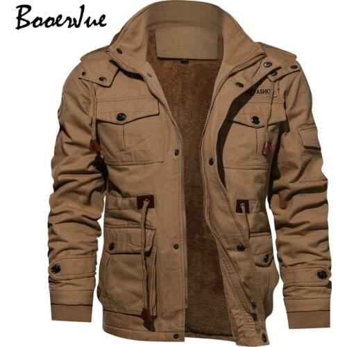 BOOERJUE Men's Long Jackets