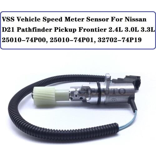VSS Vehicle Speed Meter Sensor For Nissan D21 Pathfinder Pickup Frontier 2.4L 3.0L 3.3L 25010-74P00, 25010-74P01, 32702-74P19