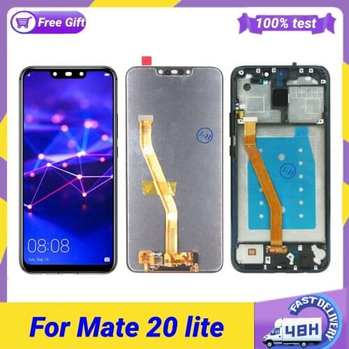 Original LCD Display For Huawei Mate 20 lite LCD For Huawei mate 20 lite Display LCD Screen Touch Digitizer Assembly With Frame