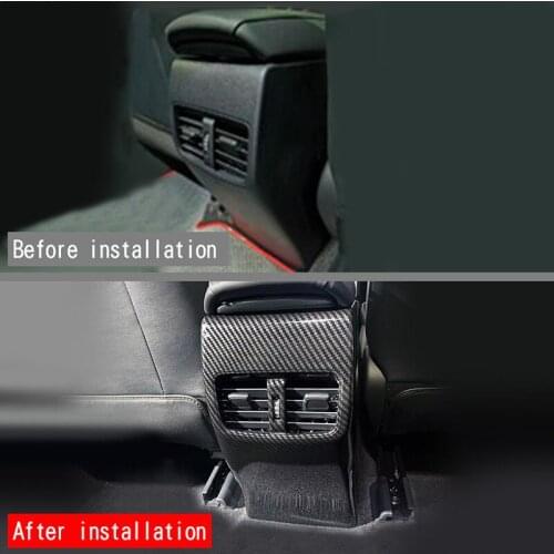 Applicable to 20 corolla cross rear air outlet anti kicking cover refitting applicable protection decoration patch