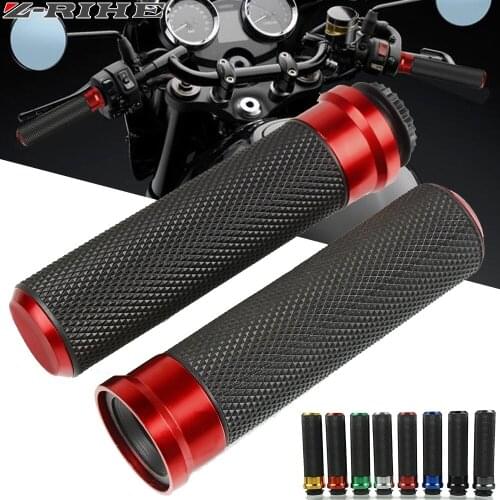 1.25'' Rubber Grips For BMW Handle CNC Handlebar Hand Grips For Sportster 883 1200 Touring Dyna Softail Custom