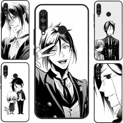 Sebastian Michaelis Black Butler Case For Huawei P Smart 2019 2021 Nova 5T Mate 20 Lite P20 P30 P40 Honor 20 Pro 8X 9X 10i