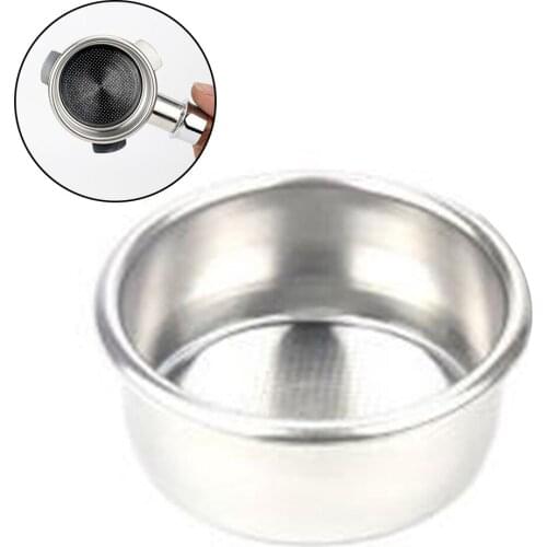 Silver Filter Basket For Breville Portafilter Coffee Machine Powder Tank