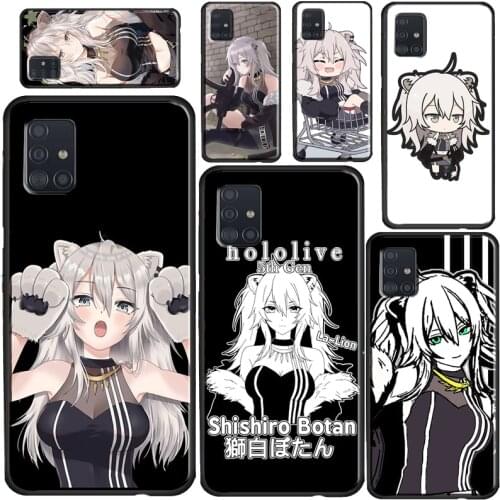 Shishiro Botan Hololive Case For Samsung A51 A71 A11 A31 A10 A20 A30S A40 A50 A70 A20e A21S A12 A32 A42 A52 A72
