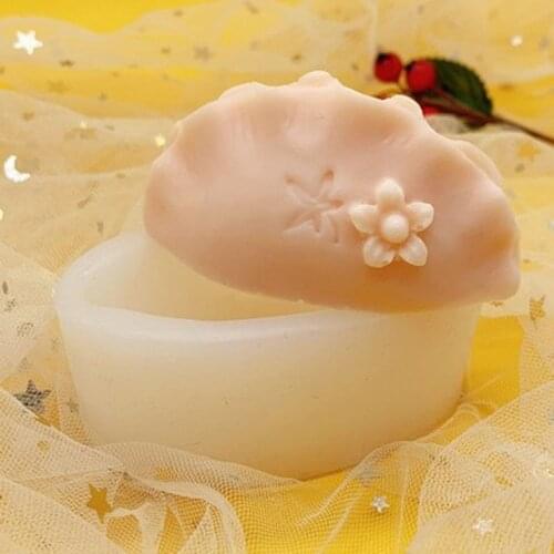 Steamed Dumplings Candle Silicone Mold Aromatherapy Clay Candle Mould Chocolate Gypsum Soap Candy Mold Kitchen Bake